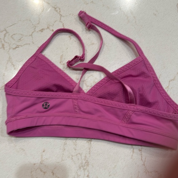 Lululemon rehearsal sports bra in smoky rose sz 4 - Picture 2 of 2